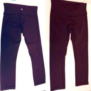 Lululemon Athletica Yoga Pant Cranberry Size 4